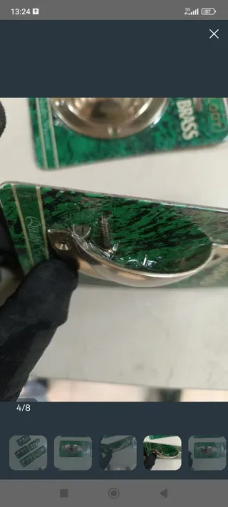 5 Tiradores de Latón