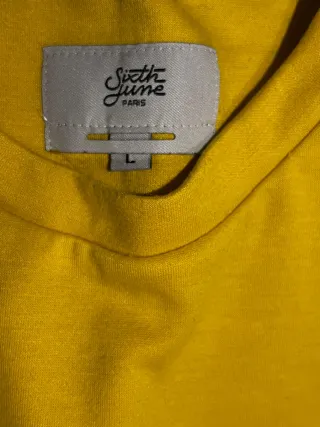 Pack 2 Jerséis Sixth June Amarillo y Negro