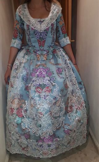 Traje de Fallera Siglo XVIII Talla 38