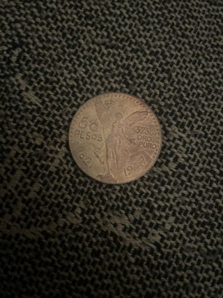 Moneda Antigua 50 Pesos Oro 1947