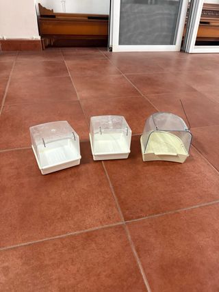 Vasche per uccelli (3 unità)