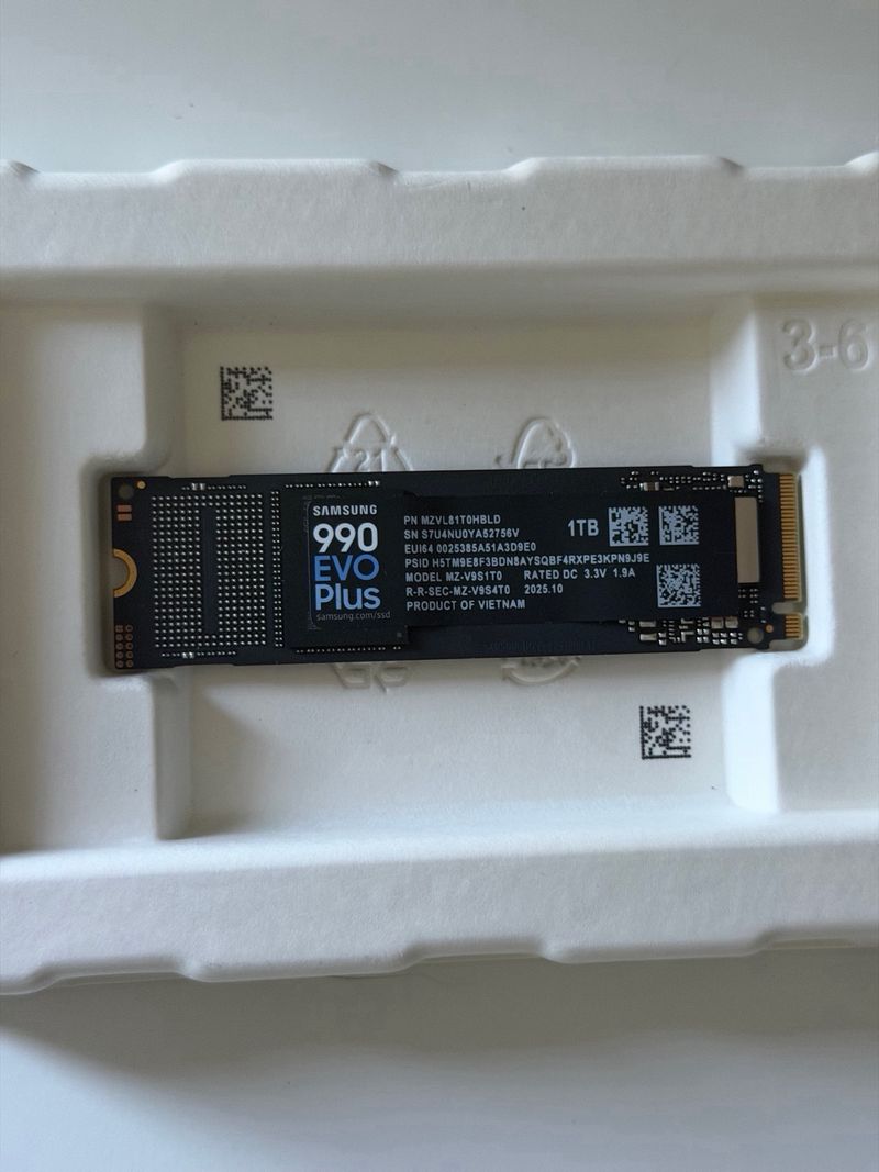 SSD Samsung 990 Evo Plus 1TB NVMe afbeelding 3