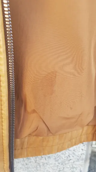 Cazadora Cuero Hugo Boss Talla 48