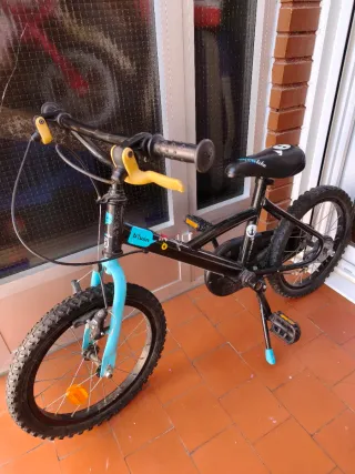 Bicicleta Btwin 16 Negra