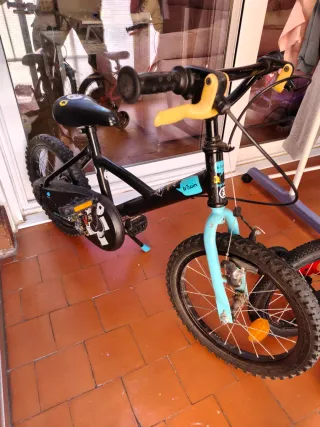 Bicicleta Btwin 16 Negra