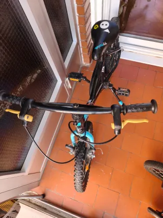 Bicicleta Btwin 16 Negra