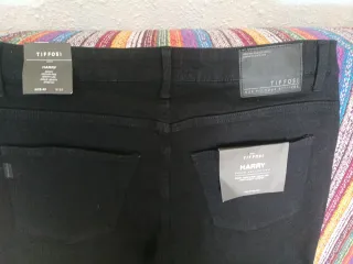Pantalón Tiffosi Skinny Negro Talla 40