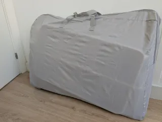 Minicuna colecho gris