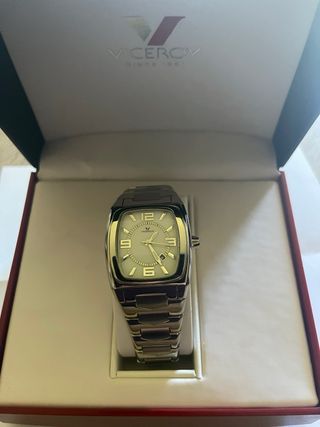 Reloj Viceroy Acero Esfera Blanca