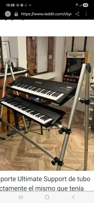 Soporte para teclado