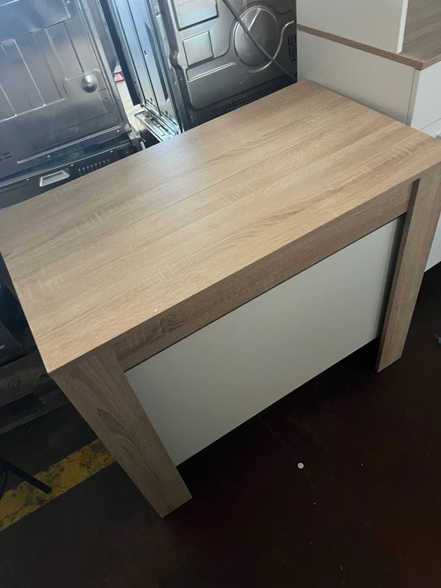 Mesa extensible madera clara
