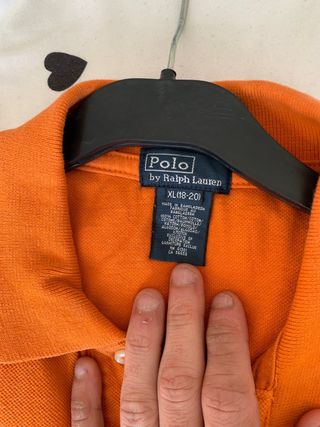 Polo Ralph Lauren naranja