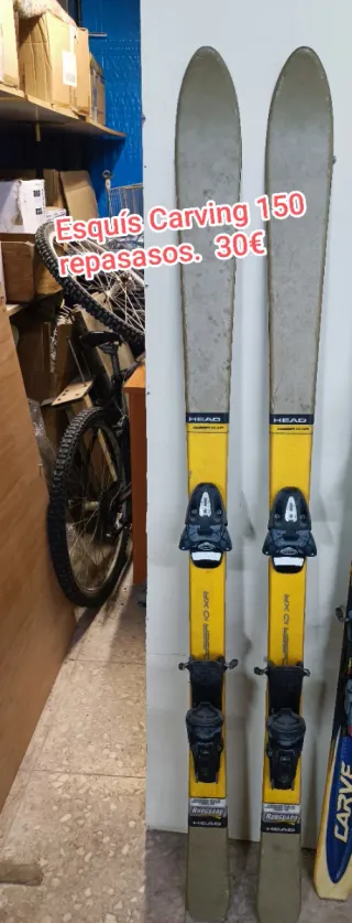Esquís Carving Head 150cm - 30€
