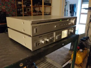 Amplificatore e Tuner Akai