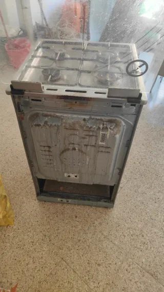 Cocina de gas con horno