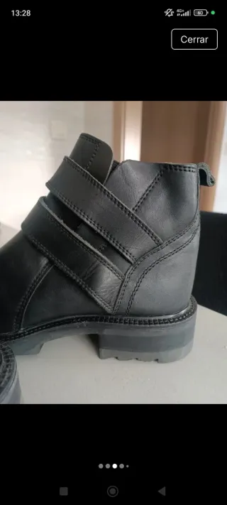 Botas moteras CHEXX hombre negras