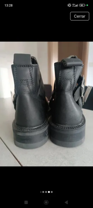 Botas moteras CHEXX hombre negras