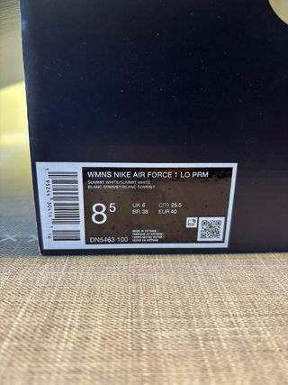 Nike Air Force 1 Mujer Blancas Originales