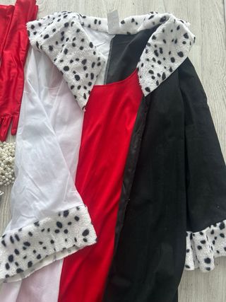 Disfraz Cruella y Dálmata Talla Única