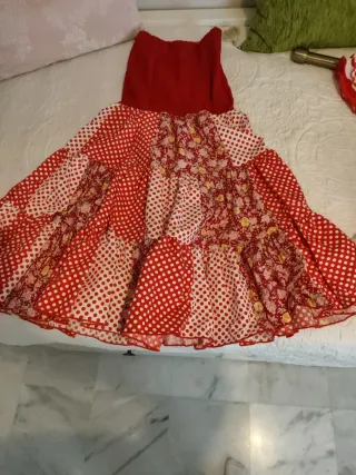 Traje Flamenca Niña 5-7 Años