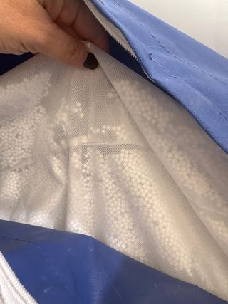 2 kinzler puff  XXL Interior/Exterior Azul 160x120