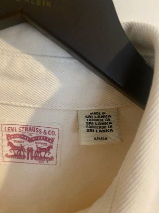 Chaqueta vaquera Levi's beige