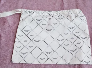 Bolsa tela funda cordón ZADIG & VOLTAIRE 25x20cms