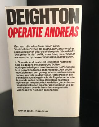 Operatie andreas de Len Deighton