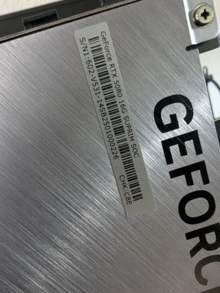 MSI GeForce RTX 5080 SUPRIM 16GB