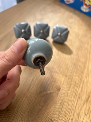 Tiradores de porcelana (lote)