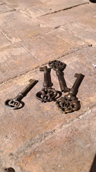 Mueble Buró antiguo librería Vintage Madera