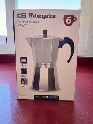 Cafetera Italiana Orbegozo 6 Tazas