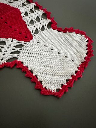 Centrino uncinetto pesce vintage