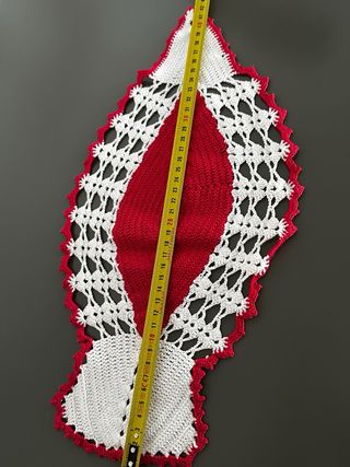 Centrino uncinetto pesce vintage