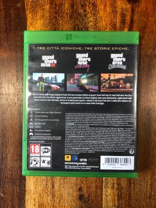 Grand Theft Auto The Trilogy xbox one