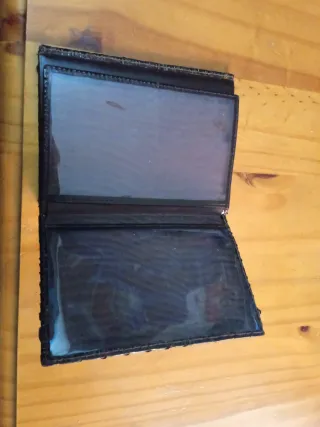 Cartera vintage piel de serpiente