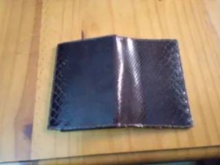 Cartera vintage piel de serpiente