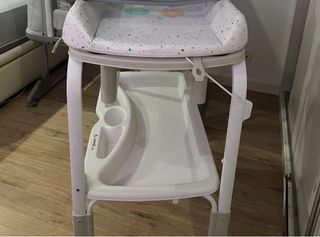 Bañera para bebé con soporte y desagüe