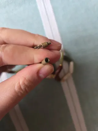 Collana pietre dure multicolor oro