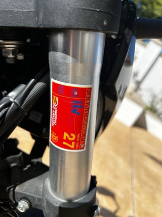 Keeway 125 Negra y Amarilla 9450 Km