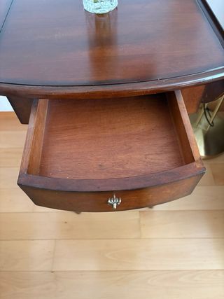 Mesita auxiliar madera extensible