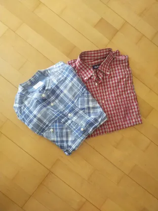 Lote 2 Camisas de cuadros para hombre