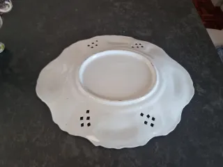 Sopera porcelana antigua flores