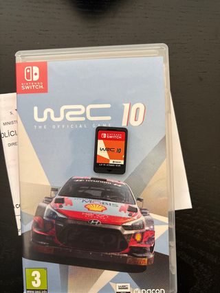 WRC 10 Nintendo Switch Jogo