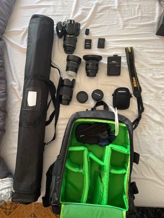 Equipo Fotográfico Nikon D5200 Completo