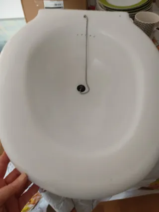 Bidé portátil de porcelana