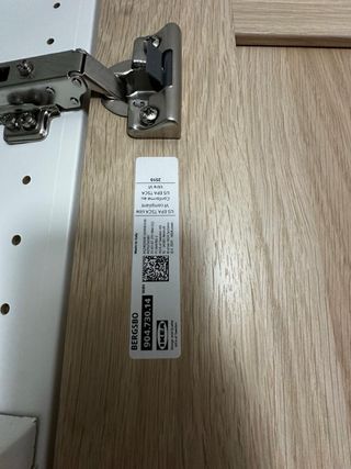 Armario de madera 2 puertas