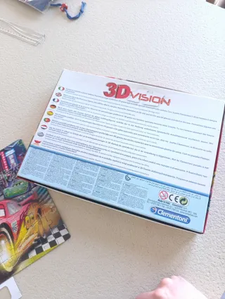 Puzzle Clementoni Cars 3D 104 piezas