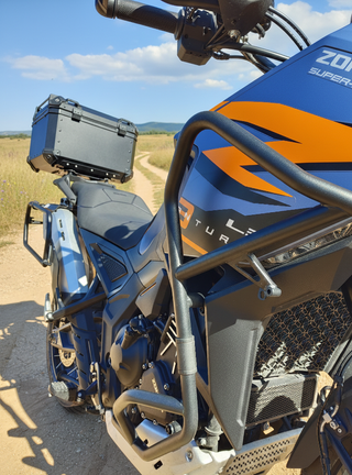 Zontes 703F Azul/Naranja Adventure