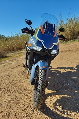 Zontes 703F Azul/Naranja Adventure